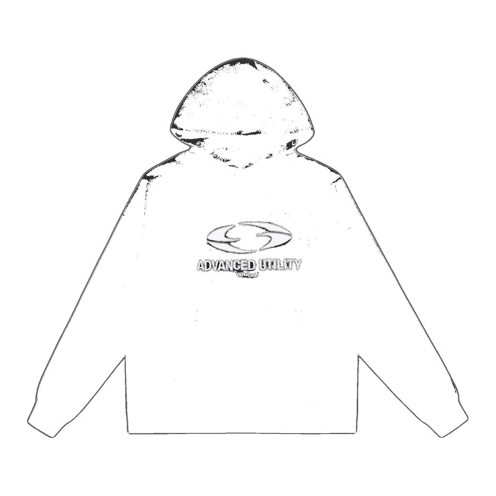 Heavyweight Grailz autumn and winter new American retro trendy brand embroidery couple loose hoodie sweater male hoodie (One Size)