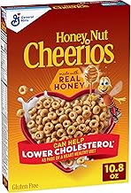 Honey Nut Cheerios Cereal, Limited Edition Heart Shapes, Affirmations Box, Heart Healthy, Gluten Free, 10.8 oz (One Size)