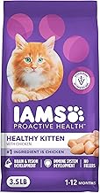 IAMS Proactive Health Healthy Kitten Dry Cat Food with Chicken, 3.5 lb. Bag
