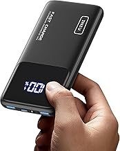 INIU Portable Charger, Slimmest Fast Charging 10000mAh USB C in/Out Power Bank, 22.5W PD3.0 QC4+ Battery Pack, Portable Phone Charger for iPhone 16 15 14 13 12 Pro Samsung S22 S21 Google AirPods iPad (One Size)