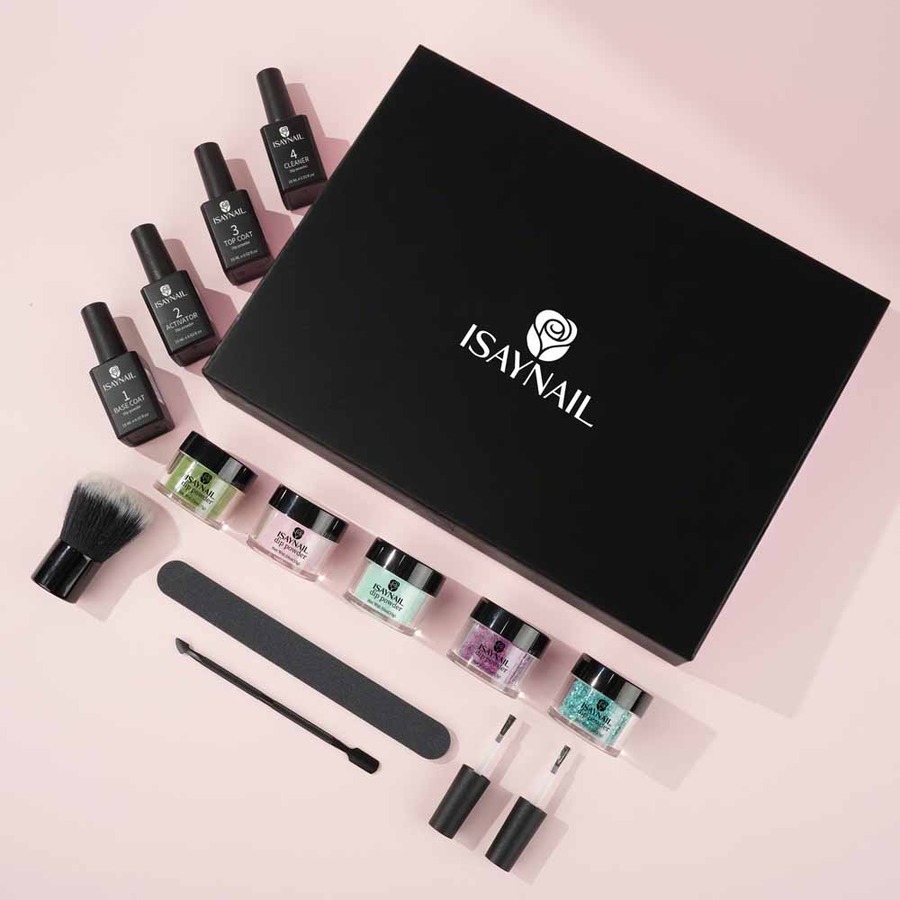 ISAYNAIL Dip Powder Nail Art Starter Kit (One Size)