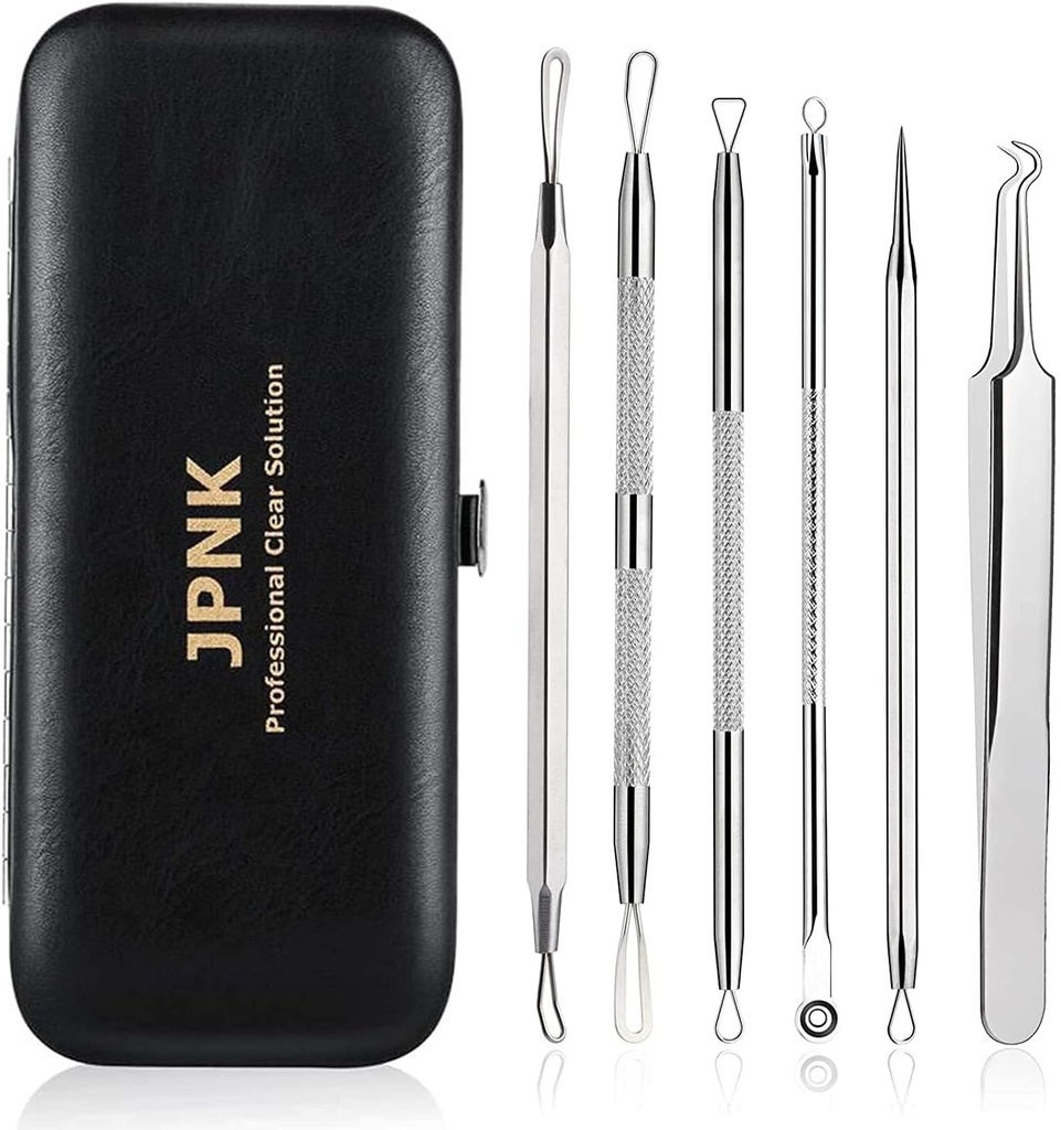 JPNK Blackhead Remover Comedone Extractor Acne Removal Kit.. (One Size)