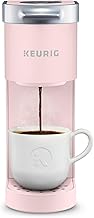 Keurig K-Mini Single Serve K-Cup Pod Coffee Maker, 6 to 12oz Brew size, with Cord Storage, Perfect for Small Spaces, Dusty Rose (One Size)