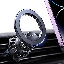 Lamicall for MagSafe Car Mount - [20 Super Magnets] Magnetic Car Phone Mount, Air Vent Phone Holder Car, Hands Free Valentines Day Gift Cell Phone Holder Car fit iPhone 17 16 15 Pro Max Electronics