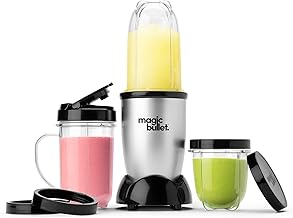 Magic Bullet Blender, Small, Silver, 11 Piece Set (One Size)