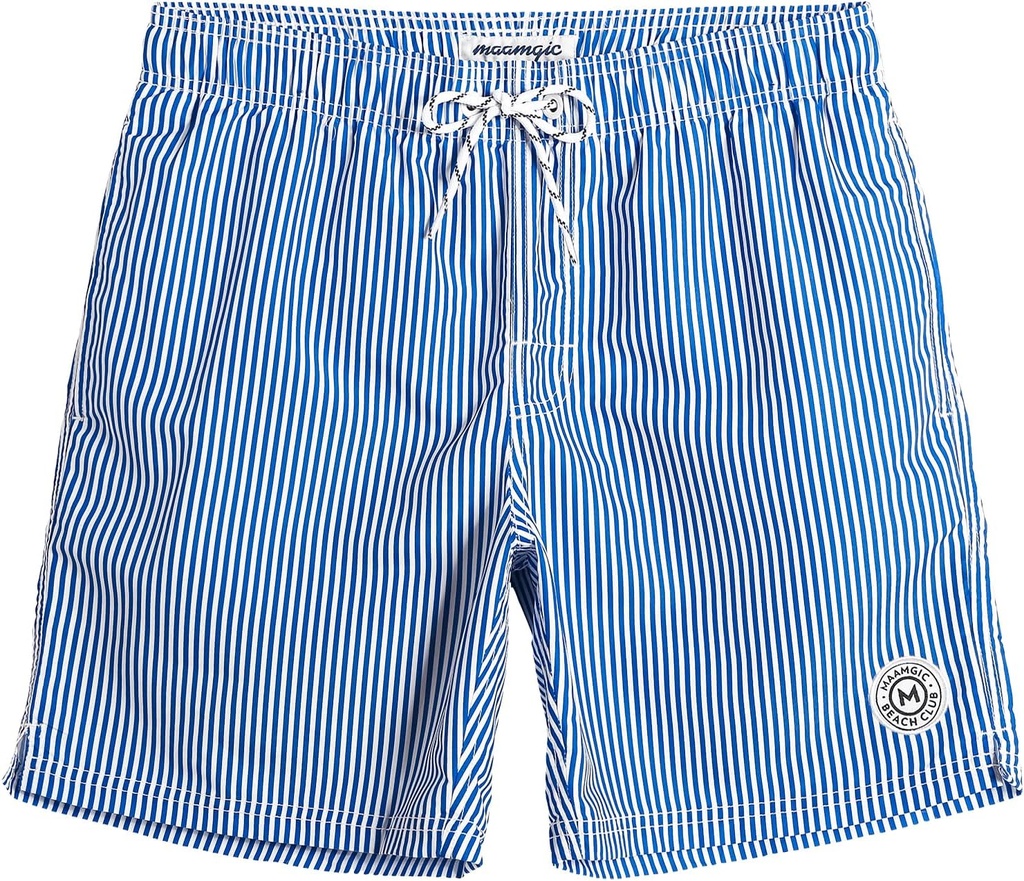 Mens Swim Trunks Quick Dry Swim Shorts with Mesh Lining Funny Swimwear Bathing Suits 7inch (One Size)