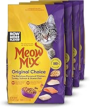 Meow Mix Original Choice Dry Cat Food, 3.15 Pound (Pack of 4) (One Size)
