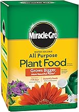 Miracle-Gro Water Soluble All Purpose Plant Food, For All Indoor or Outdoor Plants, Roses, Flowers, Vegetables, Houseplants, Trees, and Shrubs, 1.5 lbs (One Size)