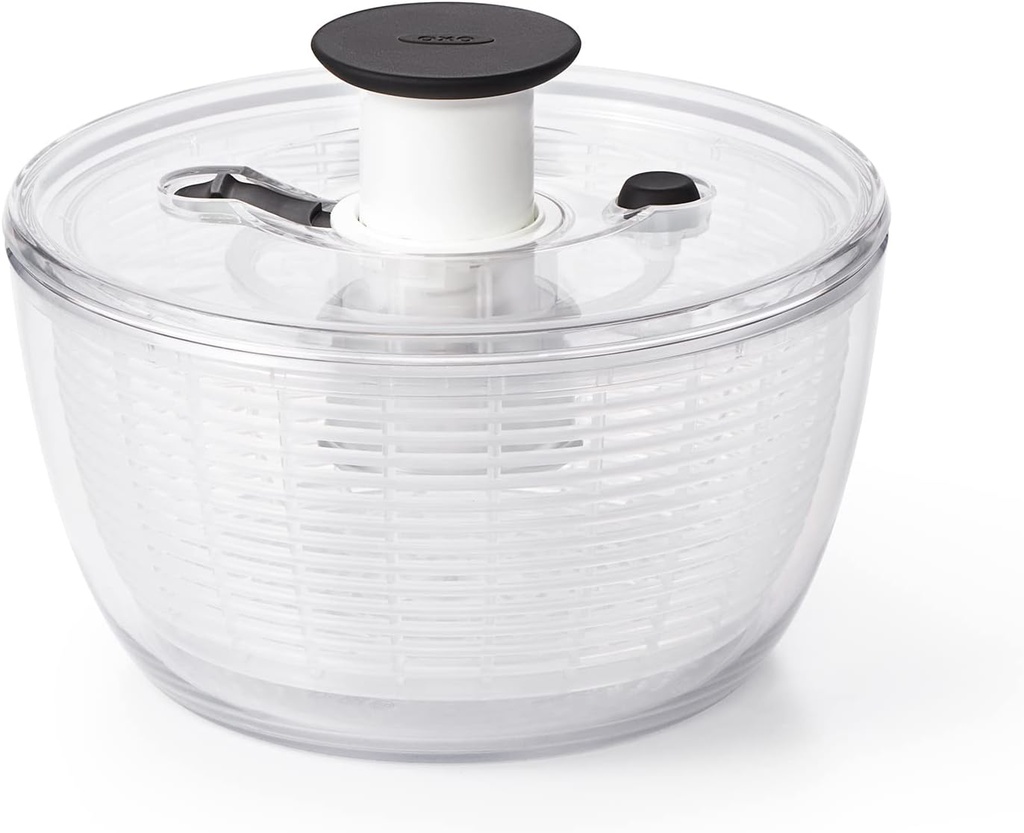 OXO Good Grips Little Salad & Herb Salad Spinner, Fruit Washer and Lettuce Spinner (One Size)