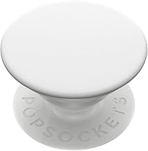 PopSockets: Phone Grip with Expanding Kickstand, Pop Socket for Phone - White (One Size)