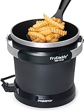 Presto 05420 FryDaddy Electric Deep Fryer,Black (One Size)