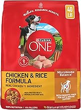 Purina ONE Chicken and Rice Formula Dry Dog Food - 40 lb. Bag (One Size)