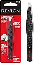 Revlon Expert Slant Tweezer, High Precision For an Easy Hair Removal, Made With Stainless Steel, 1 Count (One Size)