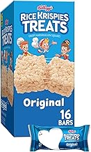 Rice Krispies Treats Marshmallow Snack Bars, Kids Snacks, Lunch Snacks, Original, 12.4oz Box (16 Bars) (One Size)