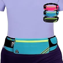 Running Belt Waist Pack Bag,Workout Gear,Gym Fitness Fanny Pack for Phone,Cell Phone Holder for Running,Jogging Pocket Belt for Women & Men,Running Accessories(Blue) (One Size)