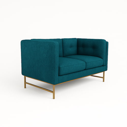 Two-Seat Sofa (One Size, Linen)