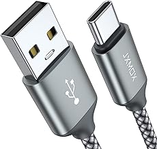 USB Type C Cable,USB A to USB C 3A Fast Charging (3.3ft 2-Pack) Braided Charge Cord Compatible with iPhone 15 16 17 Pro Max,Samsung Galaxy S10 S9 S8 Plus,Note 9 8,A11 A20 A51,LG G7 V30 V35,Moto Z2 Z3 (One Size)