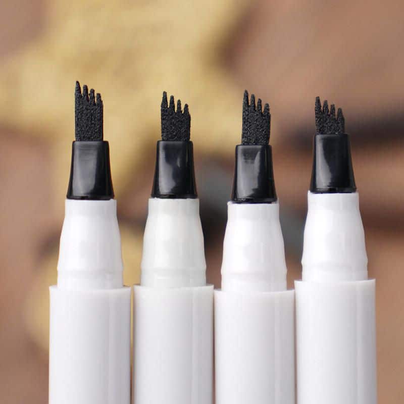 Waterproof Liquid Eyebrow Pen with Ultra-Fine Tip
