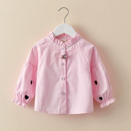 婴儿连体衣 baby-girls long-sleeve shirts of baby-girls long-sleeve shirts pack of 3