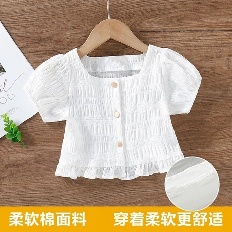 baby-girls 3-pack Short-sleeve Side-snap Shirt