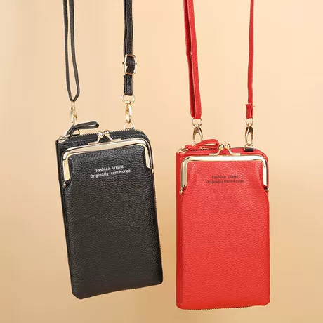 AnsTOP Small Crossbody Bag for Women - Phone Purse Crossbody Cell Phone Purse for Women with 2 Strap